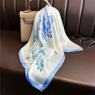 Foulard Carré 70×70 Cm Effet Soie Pashmina Mode