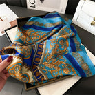 Foulard Carré 70×70 Cm Effet Soie Pashmina Mode
