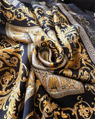 Foulard Carré 70×70 Cm Effet Soie Pashmina Mode