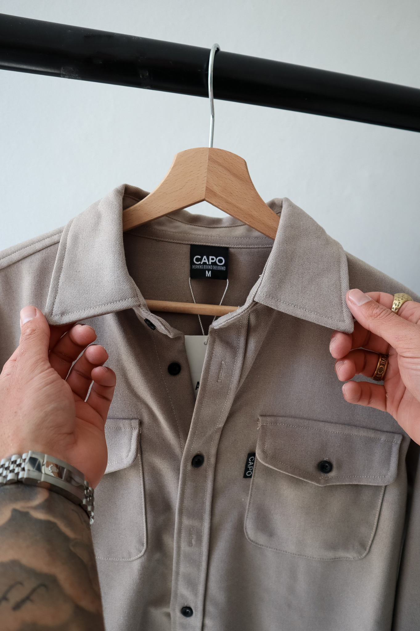 Chemise Capo, élégance et confort pour un style moderne