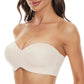 Soutien-gorge bandeau - Soutien intégral convertible antidérapant