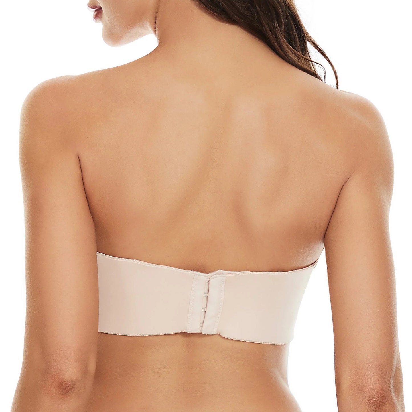 Soutien-gorge bandeau - Soutien intégral convertible antidérapant